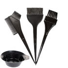 Tek Kullanımlık Saç Boyama Aksesuarları Kase / Tarak / Fırçalar Set Dayanıklı Hafif